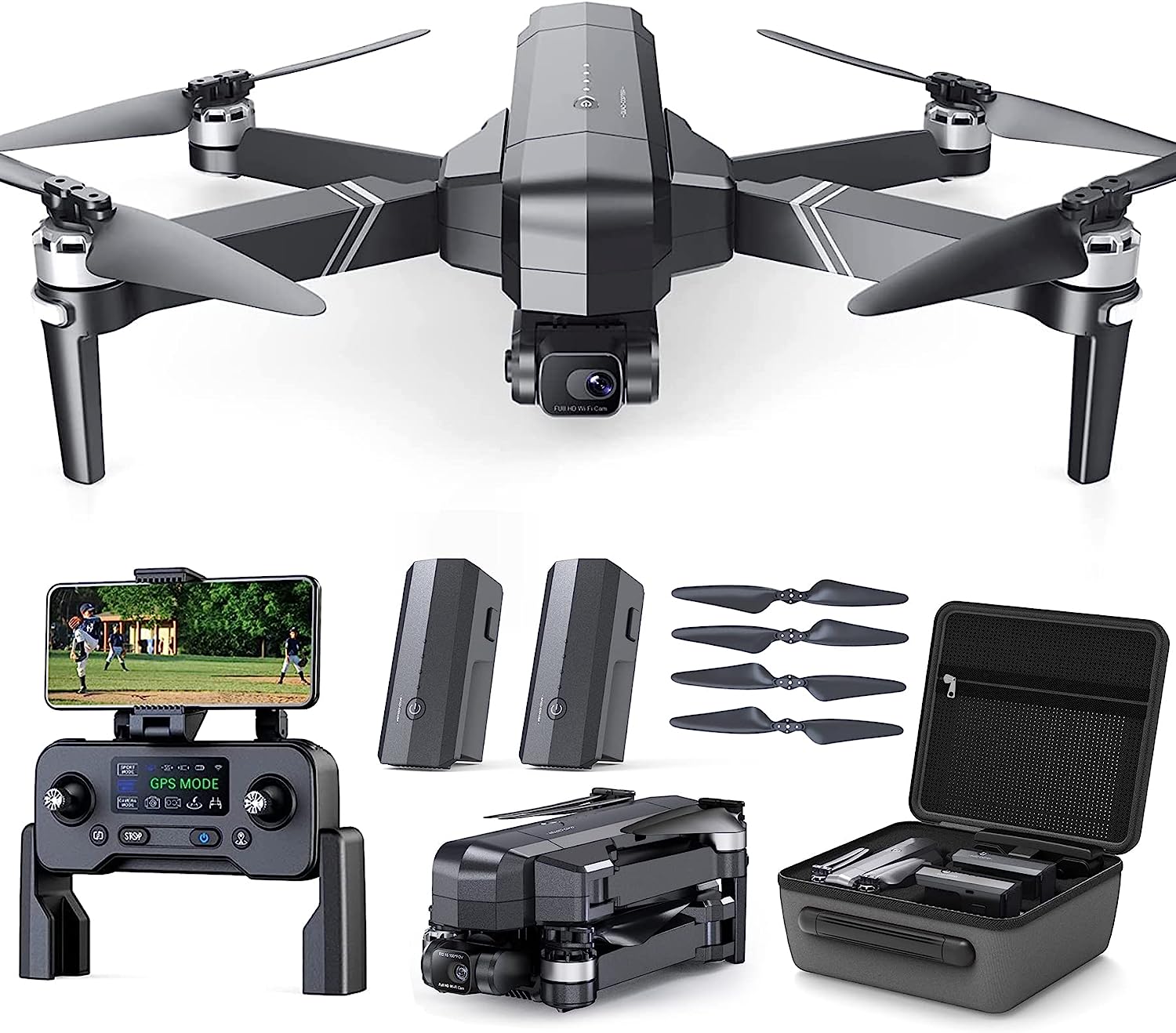 Ruko-F11GIM-Drones-Camera-Batteries